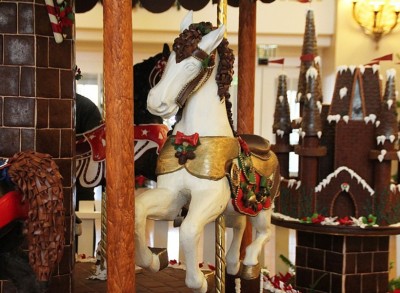 Disney's Beach Club Resort Gingerbread Hidden Mickey