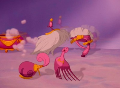 Beauty and the Beast Cleaning Hidden Mickey