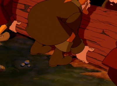 Beauty and the Beast Stones Hidden Mickey