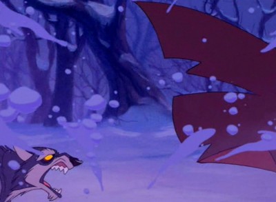 Beauty and the Beast Wolves Hidden Mickey