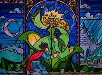 Beauty and the Beast Introduction Hidden Mickey