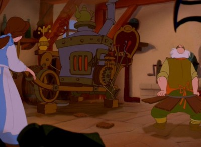 Belle's House Hidden Mickey