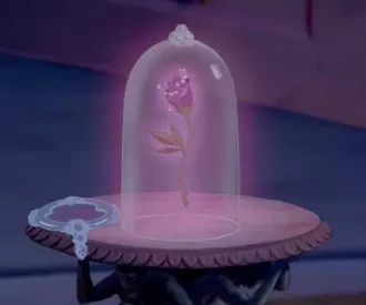 Beauty and the Beast Rose Hidden Mickey