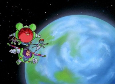 Buzz Lightyear of Star Command Hidden Mickey