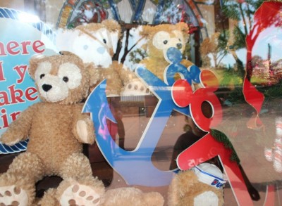 Epcot Window Display Hidden Mickey