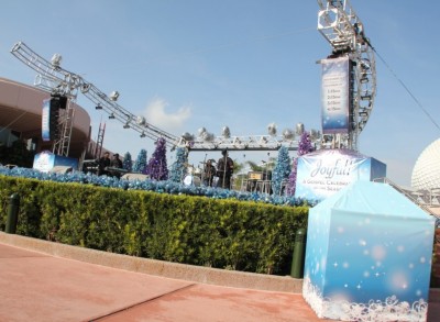 Epcot Stage Hidden Mickey