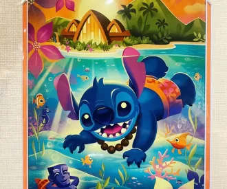 Aulani Stitch Hidden Mickey