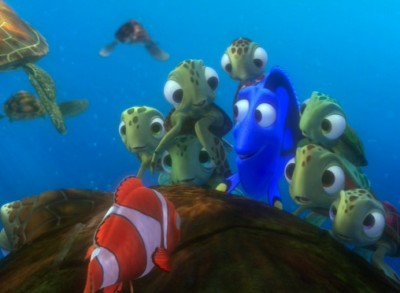 Finding Nemo Turtles Hidden Mickeys