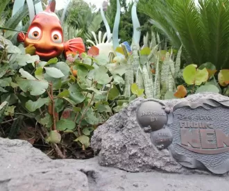 Finding Nemo Statue Hidden Mickey
