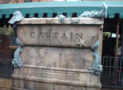 Haunted Mansion Bathtub Headstone Hidden Mickey