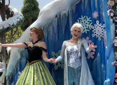 Elsa and Anna Hidden Mickey