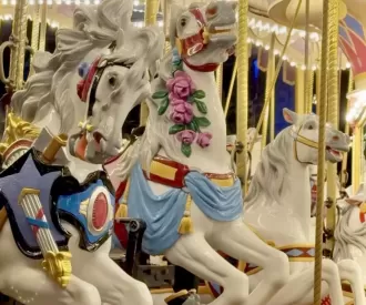 🎠 Spotting Cinderella’s Royal Steed at Magic Kingdom! 👑