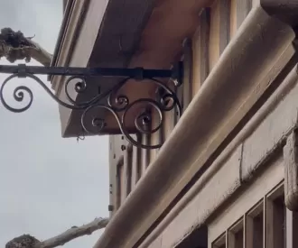 Ironwork Hidden Mickey