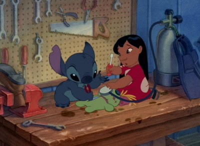 Lilo & Stitch Hidden Mickey