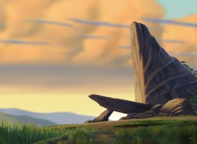 The Lion King 1½ Hidden Mickey Boulders