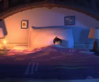 Monsters, Inc. Room Hidden Mickey