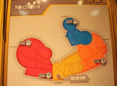 Mouse Gear Shop Map Hidden Mickey