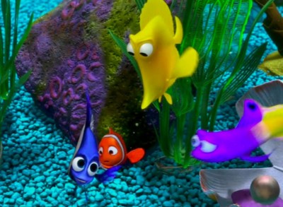 Finding Nemo Aquarium Hidden Mickey