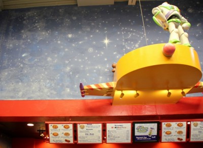 Pizza Planet Hidden Mickey