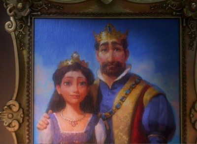 Tangled Parents Hidden Mickey