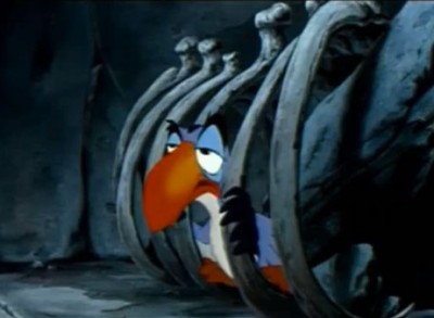 Zazu sings "It's a small world" like in Magic Kingdom and Disneyland