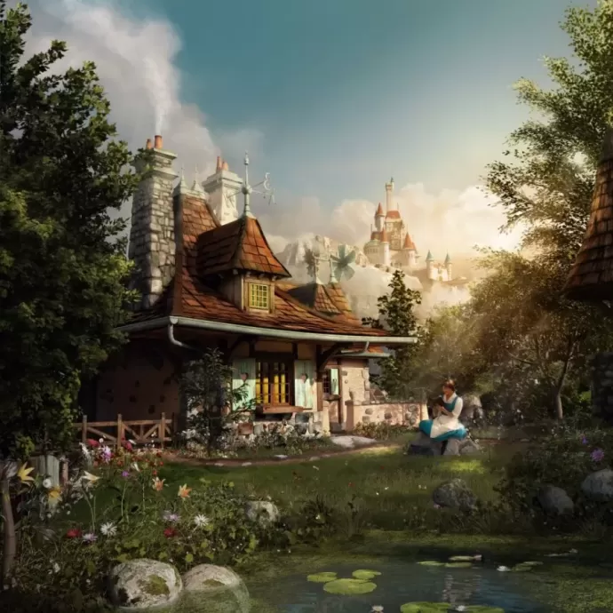 Walt Disney World's New Fantasyland Hidden Mickey