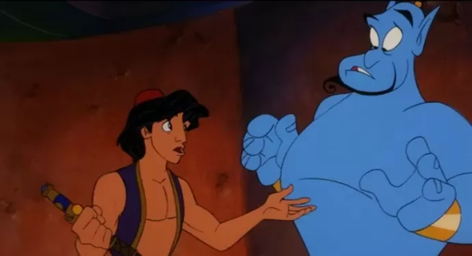 Aladdin and the King of Thieves Hidden Mickey