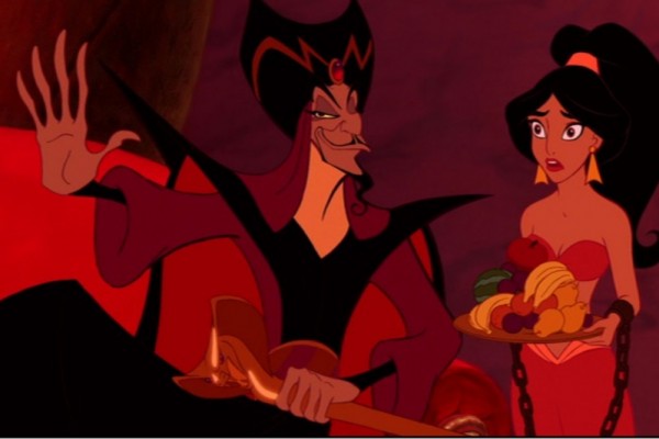Aladdin Hidden Mickey Jafar scene, Disney Movies