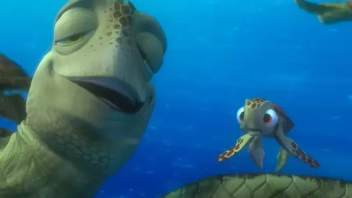 Finding Nemo Turtle Hidden Mickeys