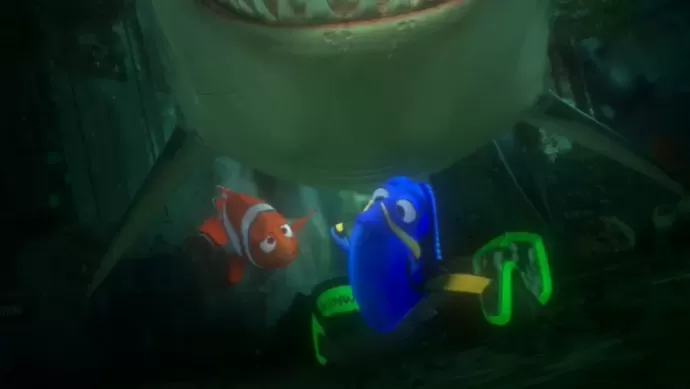 Finding Nemo Hidden Mickey Statue