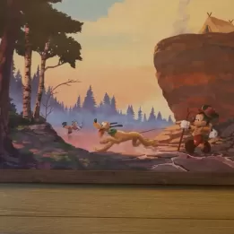 Boulder Ridge Villas Hidden Mickey Painting
