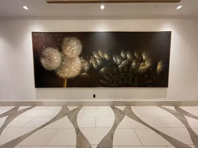 Coronado Springs Artwork Hidden Mickey