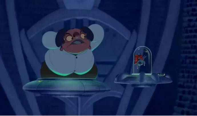 Lilo & Stitch Spaceship Trial Hidden Mickey