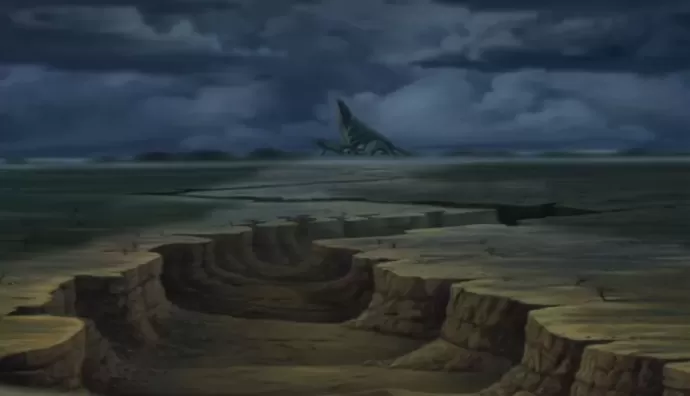 The Lion King 1½ Hidden Mickey Cliff