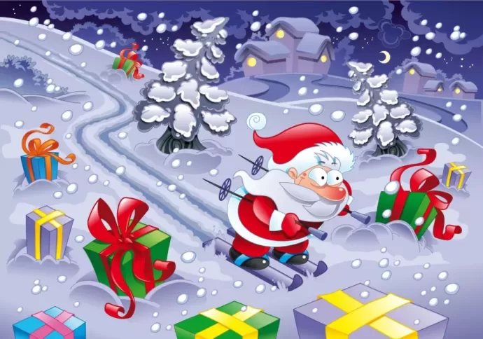 Santa Hidden Mickeys
