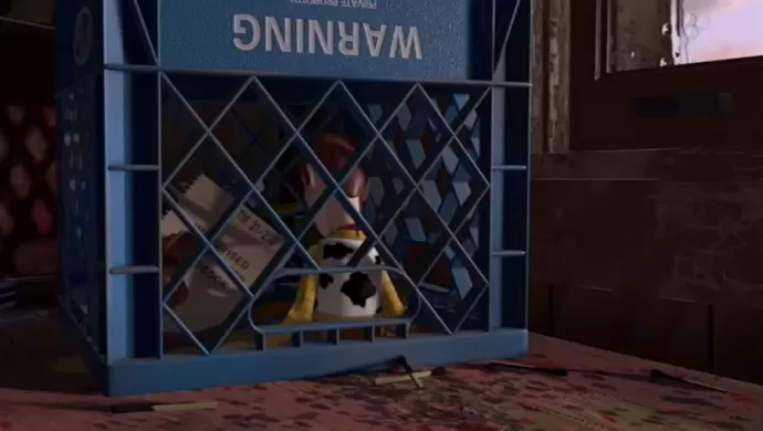 Toy Story Hidden Mickey at Sid's House