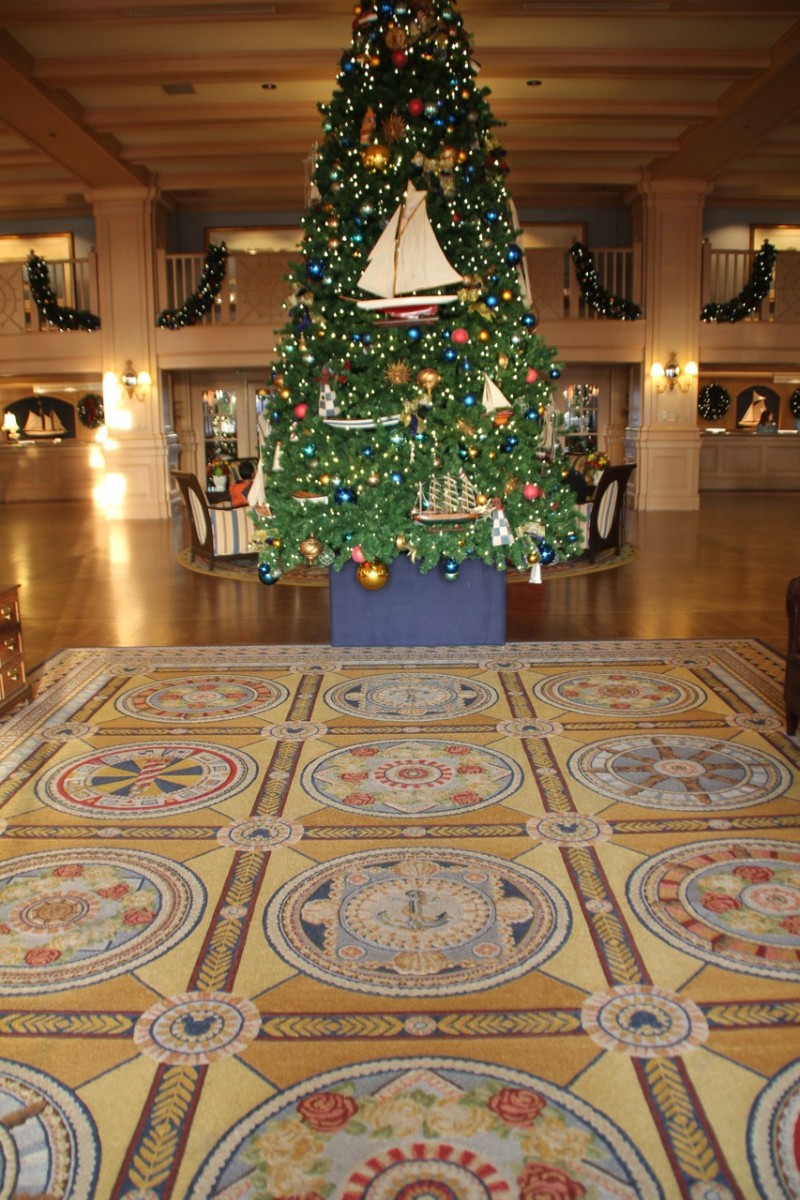 Disney's Yacht Club Resort Carpet Hidden Mickey CMS Bot